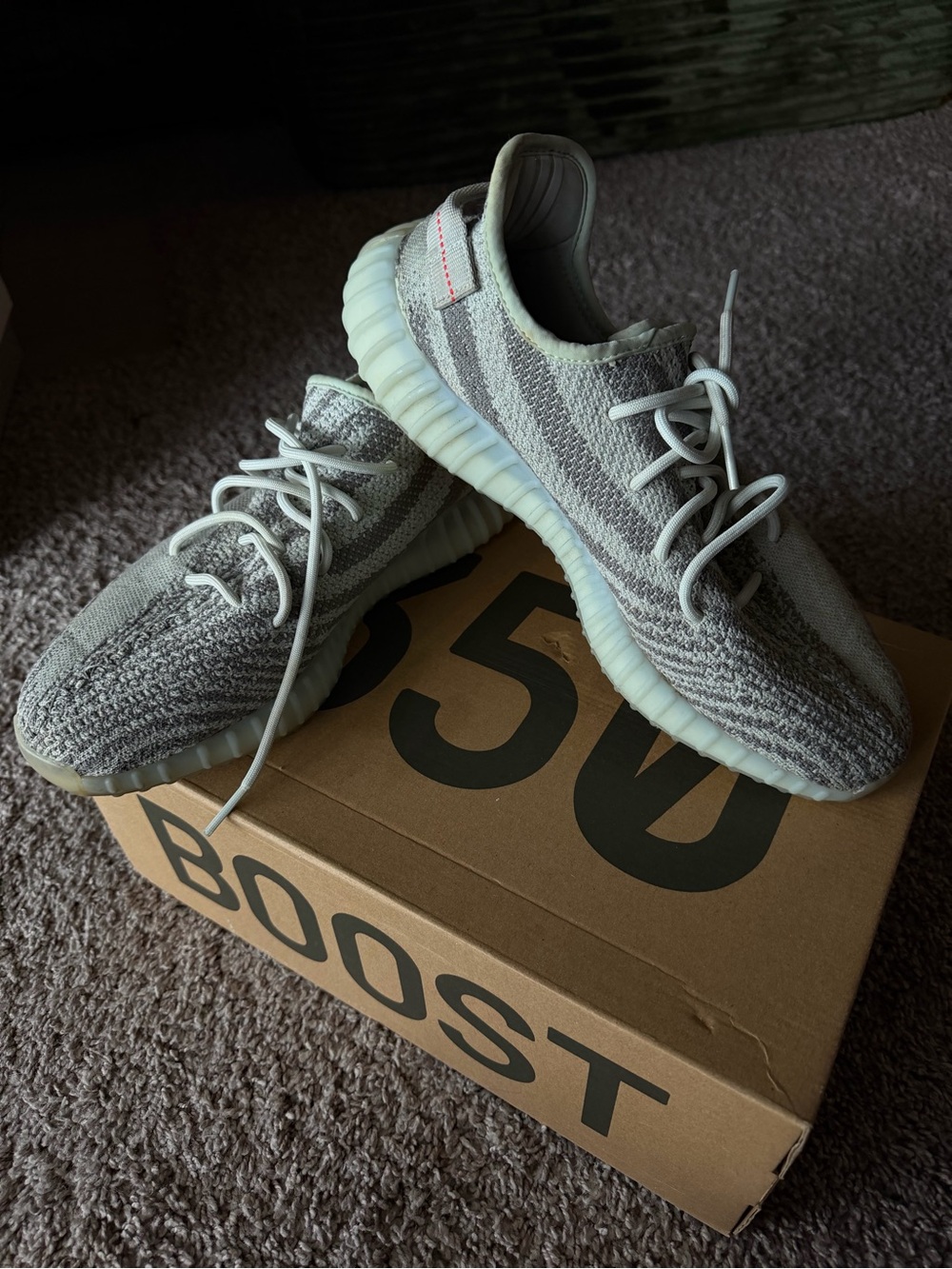 Yeezy Boost 350 V2 — Grey & Cream